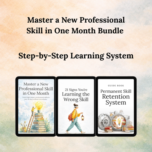 Master a New Professional Skill in One Month Bundle